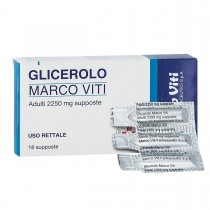 Marco Viti Supposte Glicerolo Adulti 18 Supposte 2250 Mg