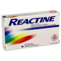 Reactine 6 Cpr 5 Mg + 120 Mg Rilascio Prolungato