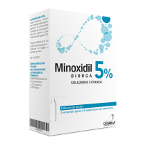 Minoxidil Biorga 5% Soluzione Cutanea 3 Flaconi