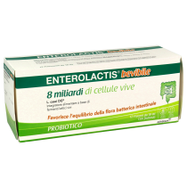 Enterolactis Bevibile - Fermenti lattici 12 Flaconcini X 10 Ml