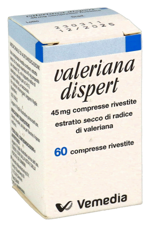 Valeriana Dispert 60 Cpr Riv 45 Mg