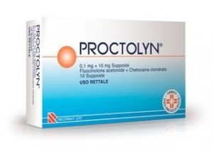 Proctolyn 10 Supp 0,1 Mg + 10 Mg
