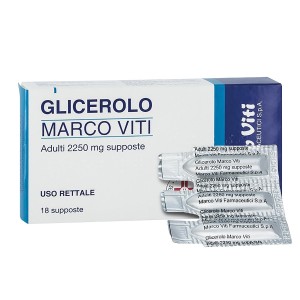 Marco Viti Supposte Glicerolo Adulti 18 Supposte 2250 Mg