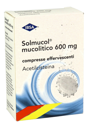 Solmucol Mucolitico - 30 Compresse Effervescenti 600 Mg Acetilcisteina