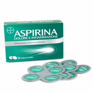 Aspirina Dolore E Infiammazione 20 Cpr Riv 500 Mg