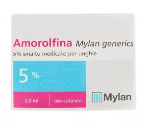 Amorolfina (Mylan Generics) Smalto Unghie 1 Flacone 2,5 Ml 5%