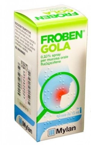 Froben Gola Spray Mucosa Orale 15 Ml 0,25%