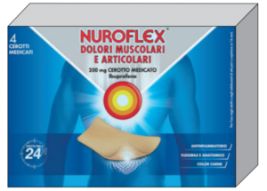 Nuroflex Dolori Muscolari E Articolari 4 Cerotti Medicati 200 Mg