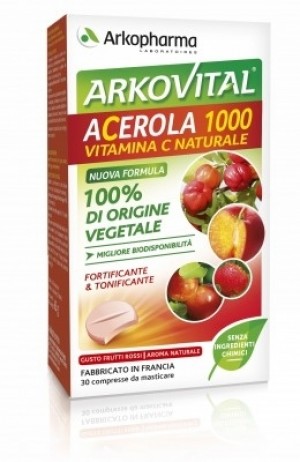 Arkovital Acerola 1000 30 Compresse Masticabili