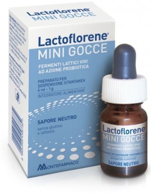Lactoflorene Mini Gocce 6 Ml + Bustina Da 1 G