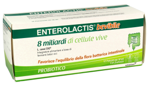 Enterolactis Bevibile - Fermenti lattici 12 Flaconcini X 10 Ml